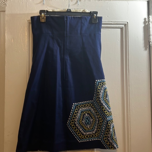 Lilly Pulitzer Navy Strapless Bowen Dress Size 2 - Picture 5 of 6